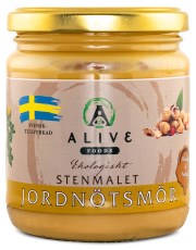 Miniatyrbild Alive Foods Stenmalet Jordn�tssm�r Torrostad & Saltad Eko, 260 g