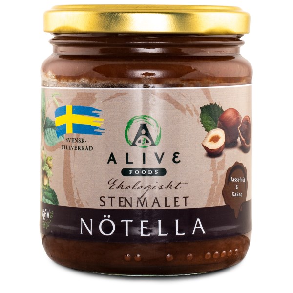 Alive Foods Stenmalet Nötella Eko 260 g