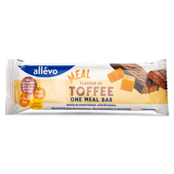 Allevo One Meal Bar Toffee 1 st