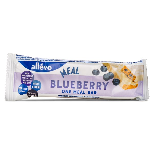 Allevo One Meal Bar Blueberry 1 st