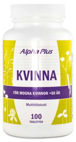 Miniatyrbild Alpha Plus KvinnaVital, 100 tabl