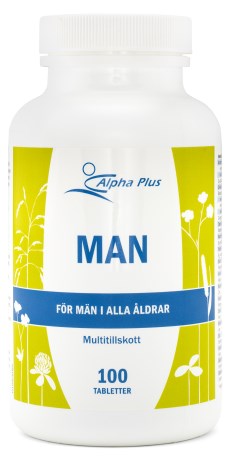 Miniatyrbild Alpha Plus ManVital, 100 tabl