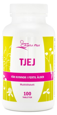 Miniatyrbild Alpha Plus TjejVital, 100 tabl