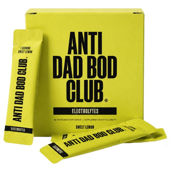 AntiDadBodClub Electrolytes, Sweet Lemon, 30 doser
