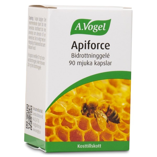 Apiforce Bidrottninggele, 90 kaps | Hälsa - Kosttillskott för Henne | Gymkraft