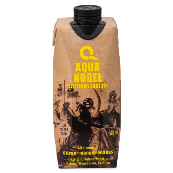 Aqua Nobel Elektrolytvatten, Ananas/Citron/Mango, 500 ml