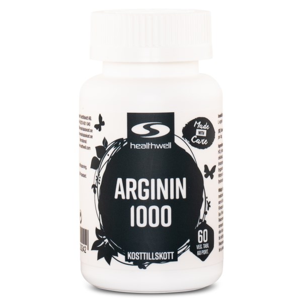 Healthwell Arginin 1000 60 tabl