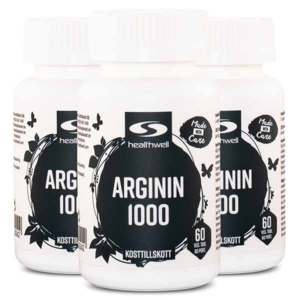 Healthwell Arginin 1000, 180 tabl