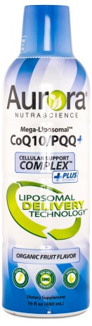 Miniatyrbild Aurora Liposomal CoQ10/PQQ, 480 ml
