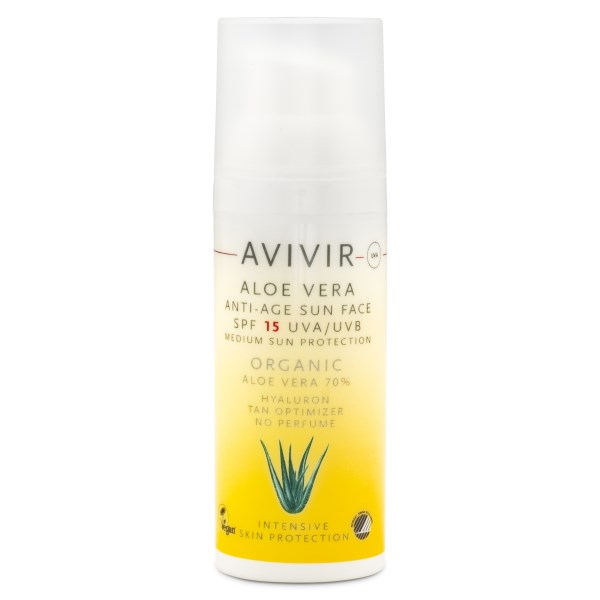 Avivir Aloe Vera Anti-Age Sun Face Spf 15 50 ml
