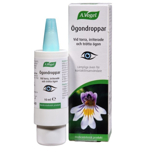 A.Vogel Ögondroppar, 10 ml | Hälsa - Receptfritt & Växtläkemedel | Gymkraft