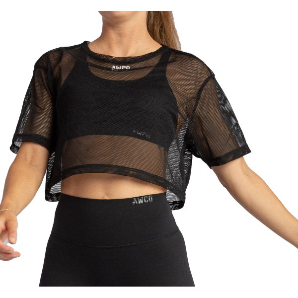 AWCO Mesh Crop Top Svenskt Kosttillskott