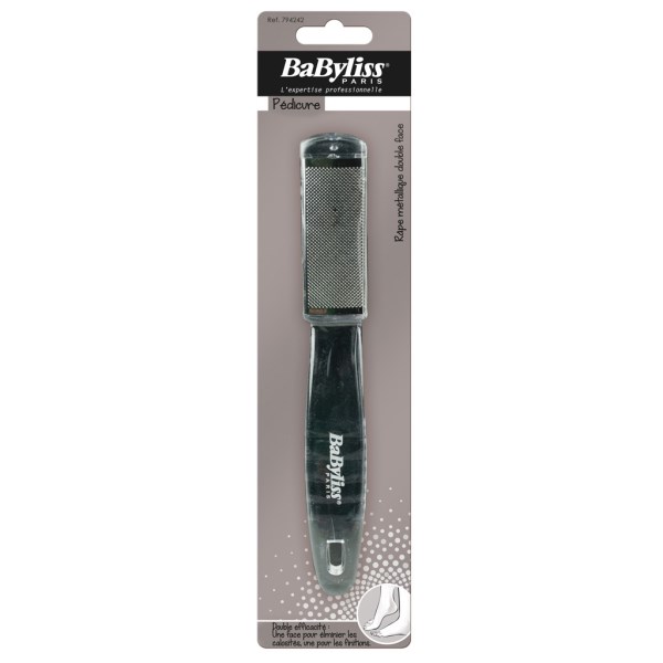 BaByliss Metallfotfil 2-sidig 1 st