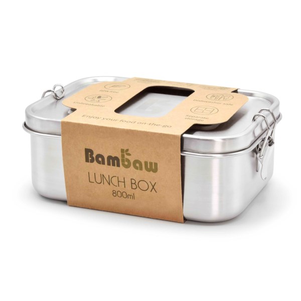 Bambaw Lunch Box Metal Lid 800 ml