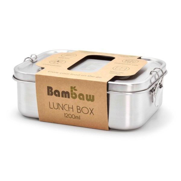 Bambaw Lunch Box Metal Lid 1200 ml