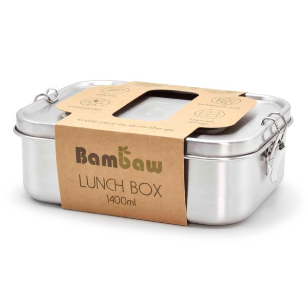 Bambaw Lunch Box Metal Lid 1400 ml