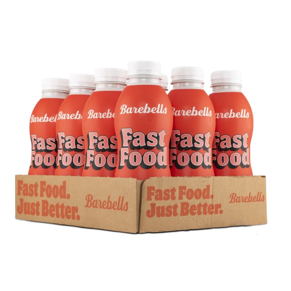Barebells Fast Food, Strawberry, 12-pack