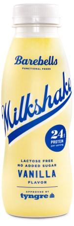 Miniatyrbild Barebells Milkshake, Vanilla, 330 ml
