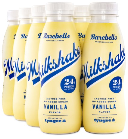 Miniatyrbild Barebells Milkshake, Vanilla, 8-pack