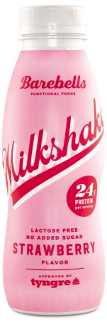 Miniatyrbild Barebells Milkshake, Strawberry, 330 ml