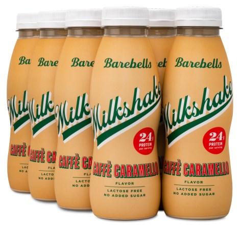 Miniatyrbild Barebells Milkshake, Caffe Caramello, 8-pack
