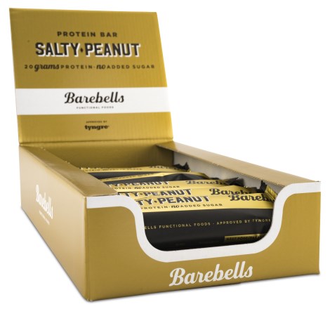 Miniatyrbild Barebells Protein Bar, Salty Peanut, 12-pack