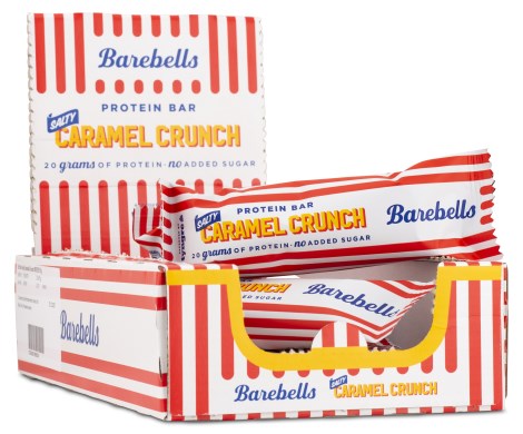Miniatyrbild Barebells Protein Bar, Salty Caramel Crunch, 12-pack
