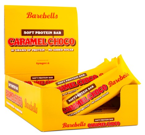 Miniatyrbild Barebells Soft Protein Bar, Caramel Choco, 12-pack
