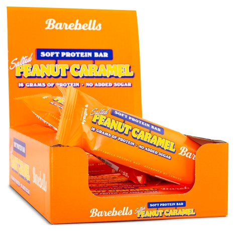 Miniatyrbild Barebells Soft Protein Bar, Salted Peanut Caramel, 12-pack