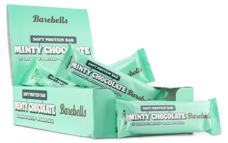 Miniatyrbild Barebells Soft Protein Bar, Minty Chocolate, 12-pack