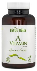 Miniatyrbild B�ttre H�lsa A-Vitamin Green Line, 100 kaps