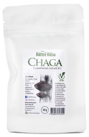 Miniatyrbild Bttre Hlsa Chagaextrakt, 30 g
