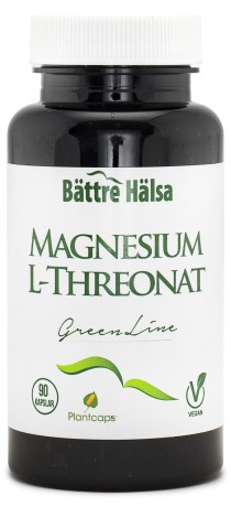 Miniatyrbild B�ttre H�lsa Magnesium L-threonat Green Line, 90 kaps