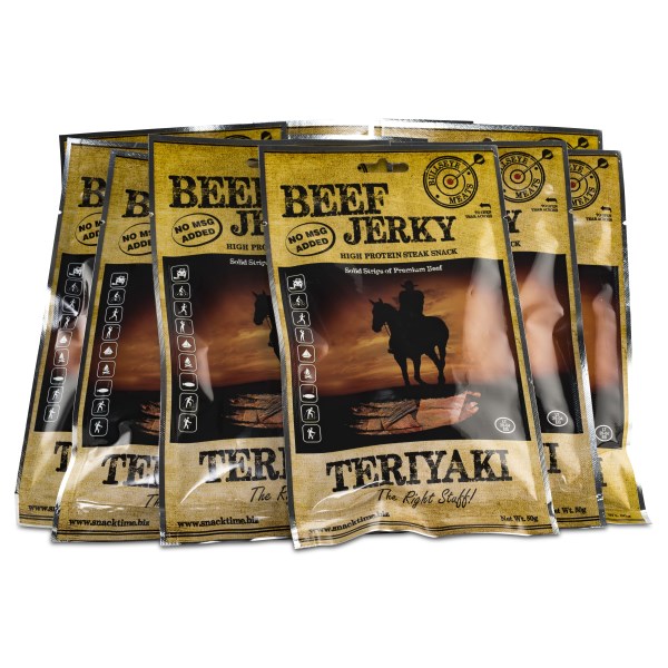 Beef Jerky Teriyaki 10-pack