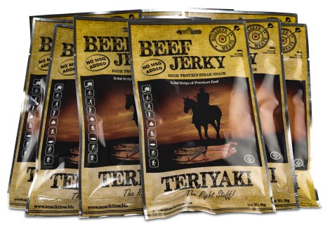 Miniatyrbild Beef Jerky, Teriyaki, 10-pack