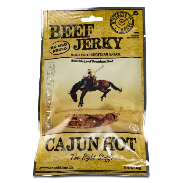 Beef Jerky, Cajun Hot, 50 g