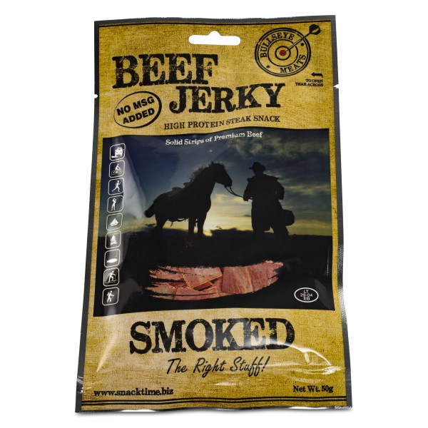 Beef Jerky, Smoked, 50 g