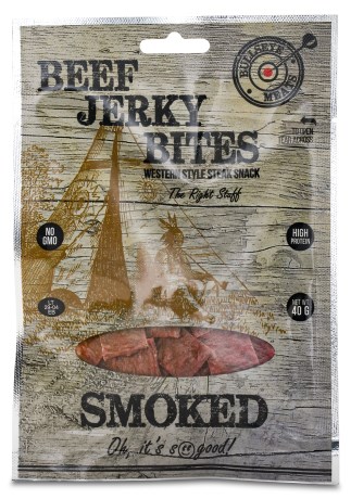 Miniatyrbild Beef Jerky Bites Smoked, 10-pack