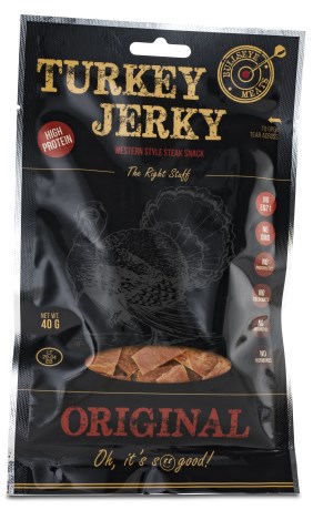 Miniatyrbild Beef Jerky Turkey Jerky Org, 10-pack
