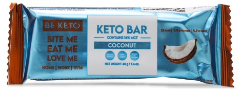 Miniatyrbild Beketo KETO Bar Soft, Chocolate covered Coconut, 40 g