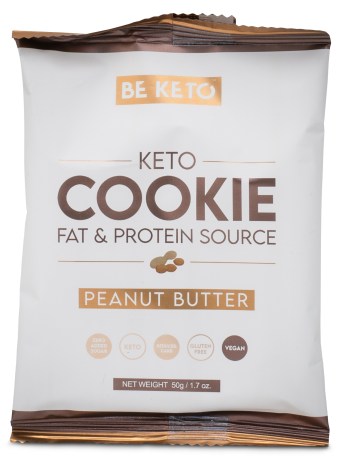 Miniatyrbild BeKeto KETO Cookie, Peanut butter, 50 g