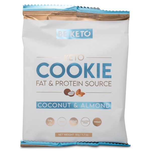 BeKeto KETO Cookie, Cocunut & Almond, 50 g | Livsmedel - Till Skafferiet | Gymkraft