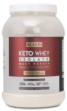 Miniatyrbild BeKeto KETO Whey + MCT, French Vanilla, 800 g