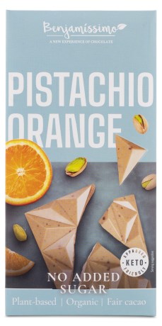 Miniatyrbild Benjamissimo Choklad Sockerfri, Pistage &  Apelsin, 60 g