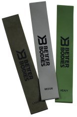 Miniatyrbild Better Bodies Resistance Mini Band, 1 st, Wash green