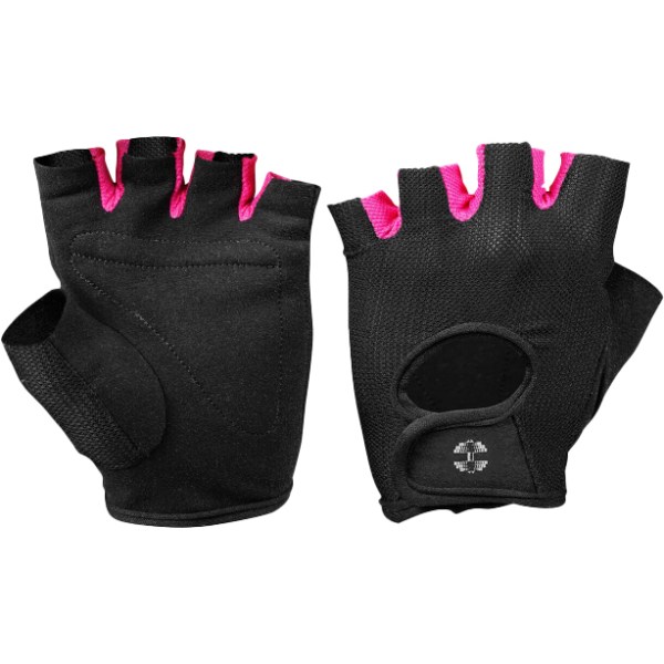 Better Bodies Womens Training Glove, S, Black / Pink