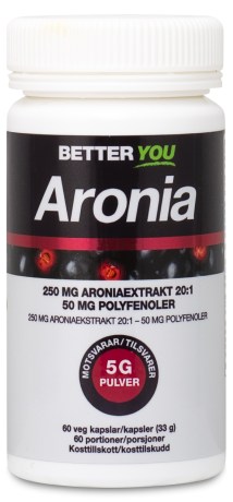 Miniatyrbild Better You Aronia, 60 kaps