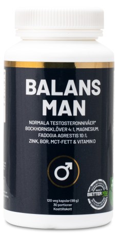 Miniatyrbild Better You Balans Man, 120 kaps