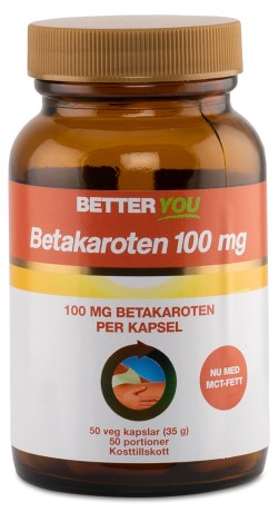Miniatyrbild Better You Betakaroten 100 mg, 50 kaps