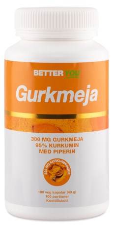 Miniatyrbild Better You Gurkmeja, 100 kaps